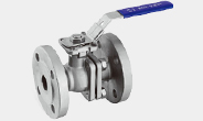 2PC Flanged Ball Valve-QF201M