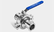 NO RETENTION TRI-CLAMP BALL VALVE - QF390S