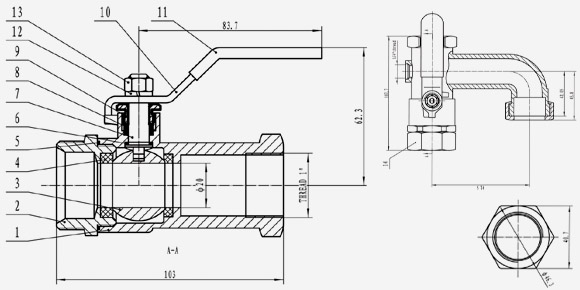 OEM BALL VALVE-QF225