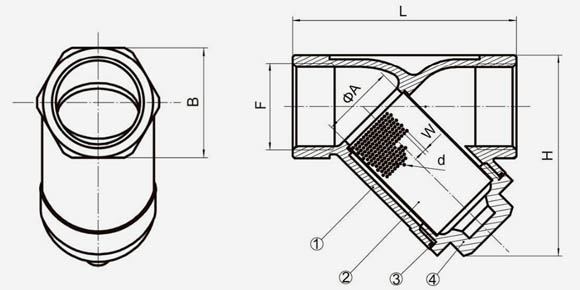 Y-Strainer-QF502