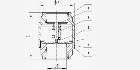 Spring Check Valve-QF506