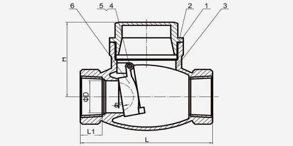 Swing Check Valve-QF601